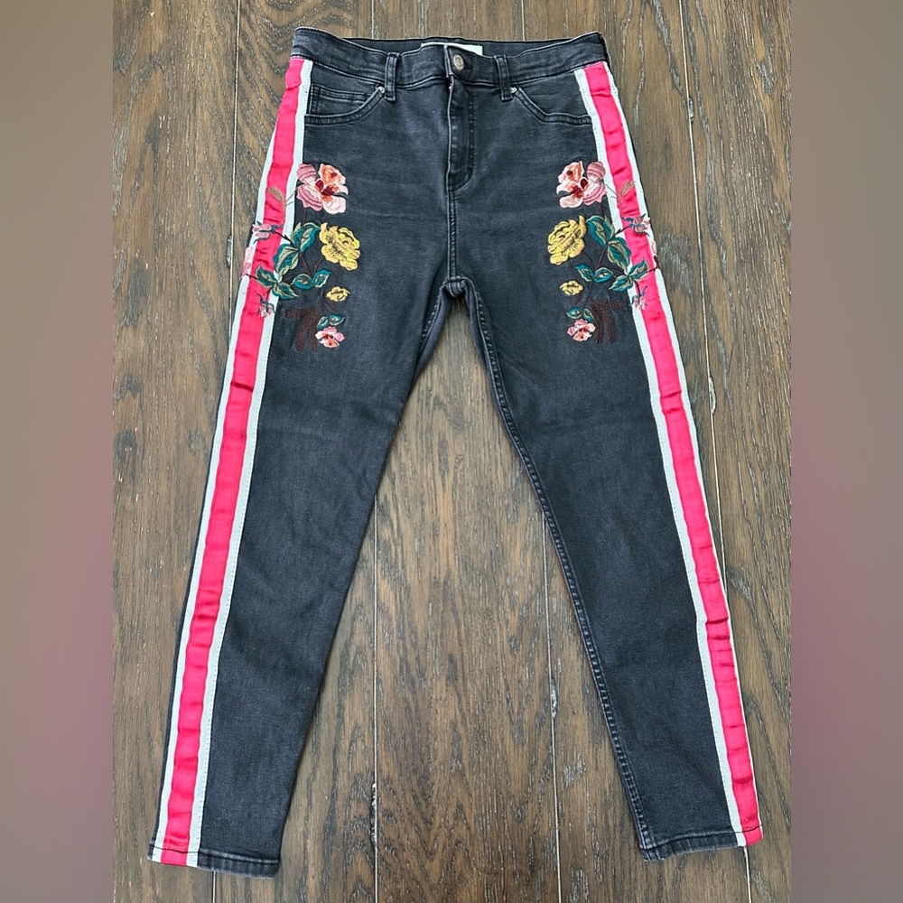 Floral Jeans